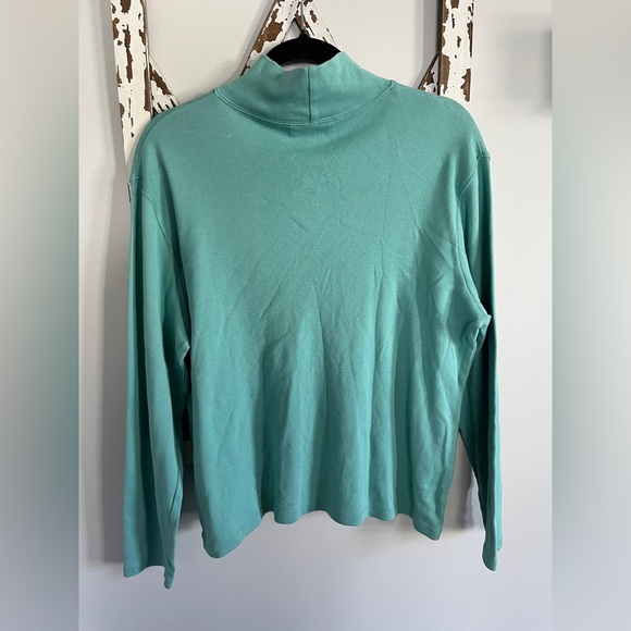 Pendleton Mock Neck Long Sleeve Top Size‎ XL. - Picture 2 of 5